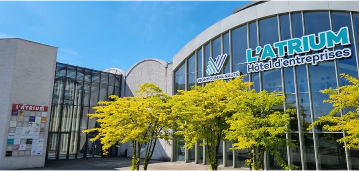 L'Atrium René Bardet à Vichy – bureaux d'ECS Environnement